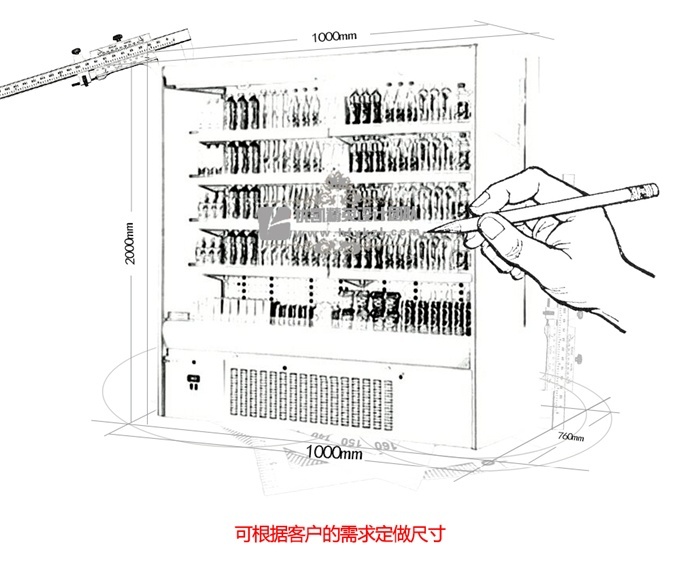 LF-K型風(fēng)幕柜